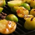 Tomatillo Salsa Verde grilling