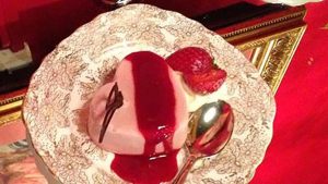 Vegan Raw Strawberry Ice Cream Heart