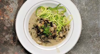 Mushroom Marsala with Zoodles
