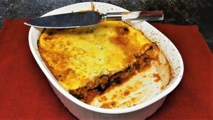 Vegetarian Moussaka w Eggplant Main
